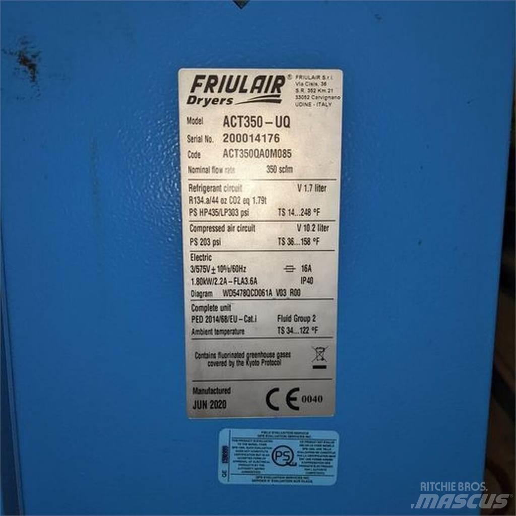  FRIULAIR ACT350-UQ Secadores de aire comprimido