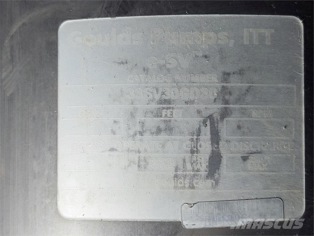  GOULDS 33SV30GD30 Bombas de agua