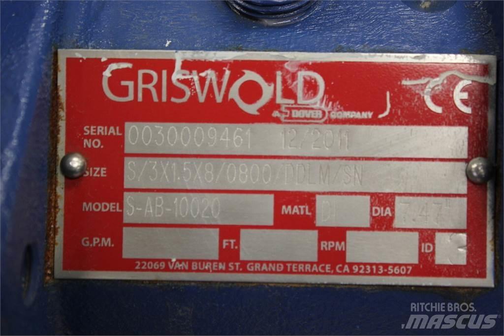  GRISWOLD S-AB-10020 Bombas de agua
