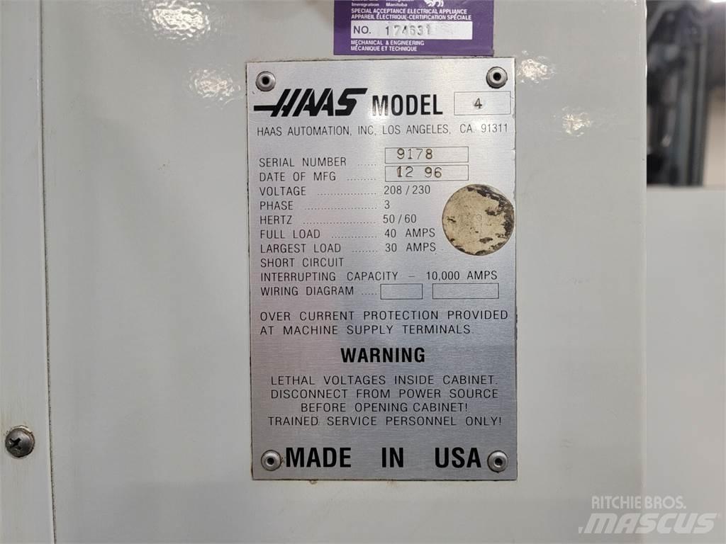 Haas VF-4 Construcción - Otros