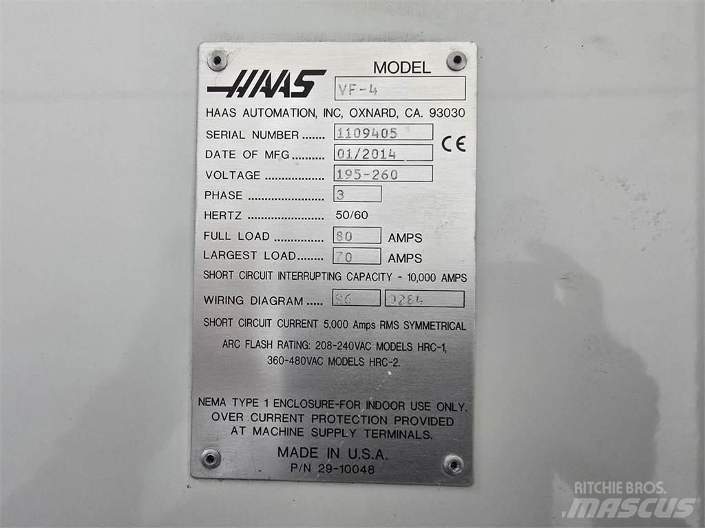 Haas VF-4 Construcción - Otros