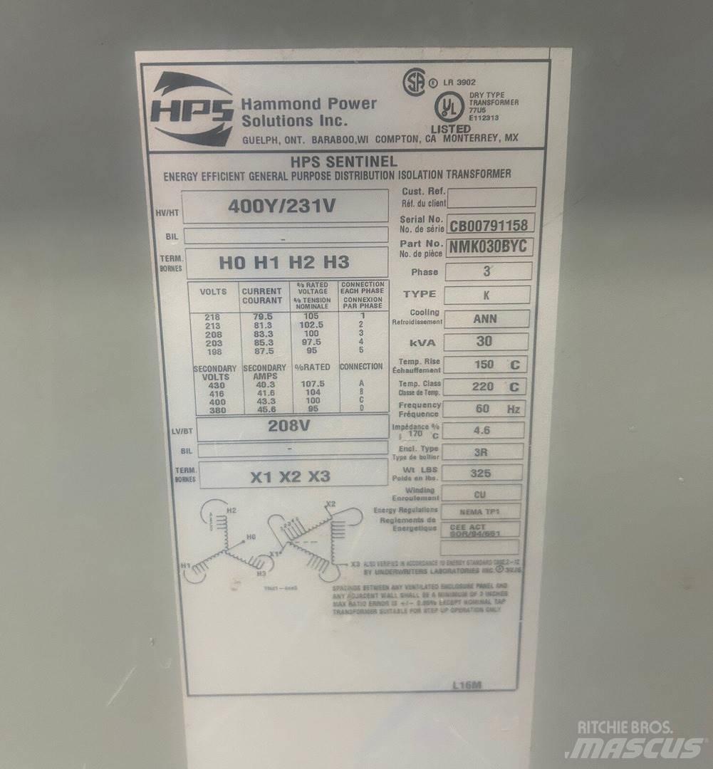  HAMMOND NMK030BYC Construcción - Otros