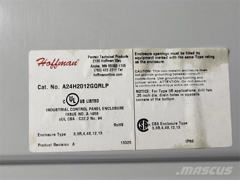 Hoffman A24H2012GQRLP Construcción - Otros