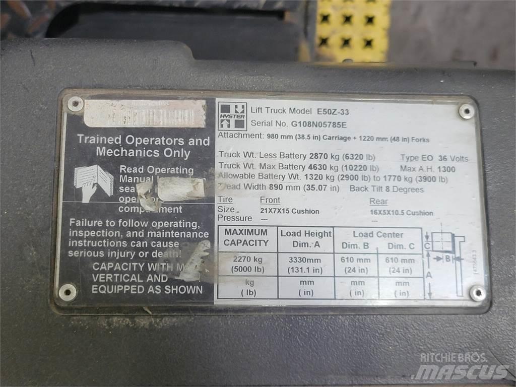 Hyster E50Z-33 Construcción - Otros