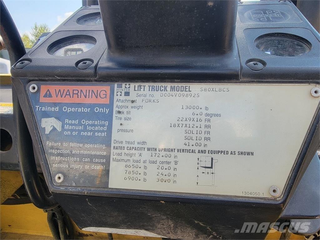 Hyster S80XLBCS Construcción - Otros