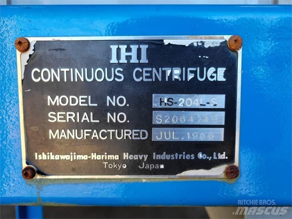 IHI HS-204L-S Accesorios y repuestos para equipos de perforación