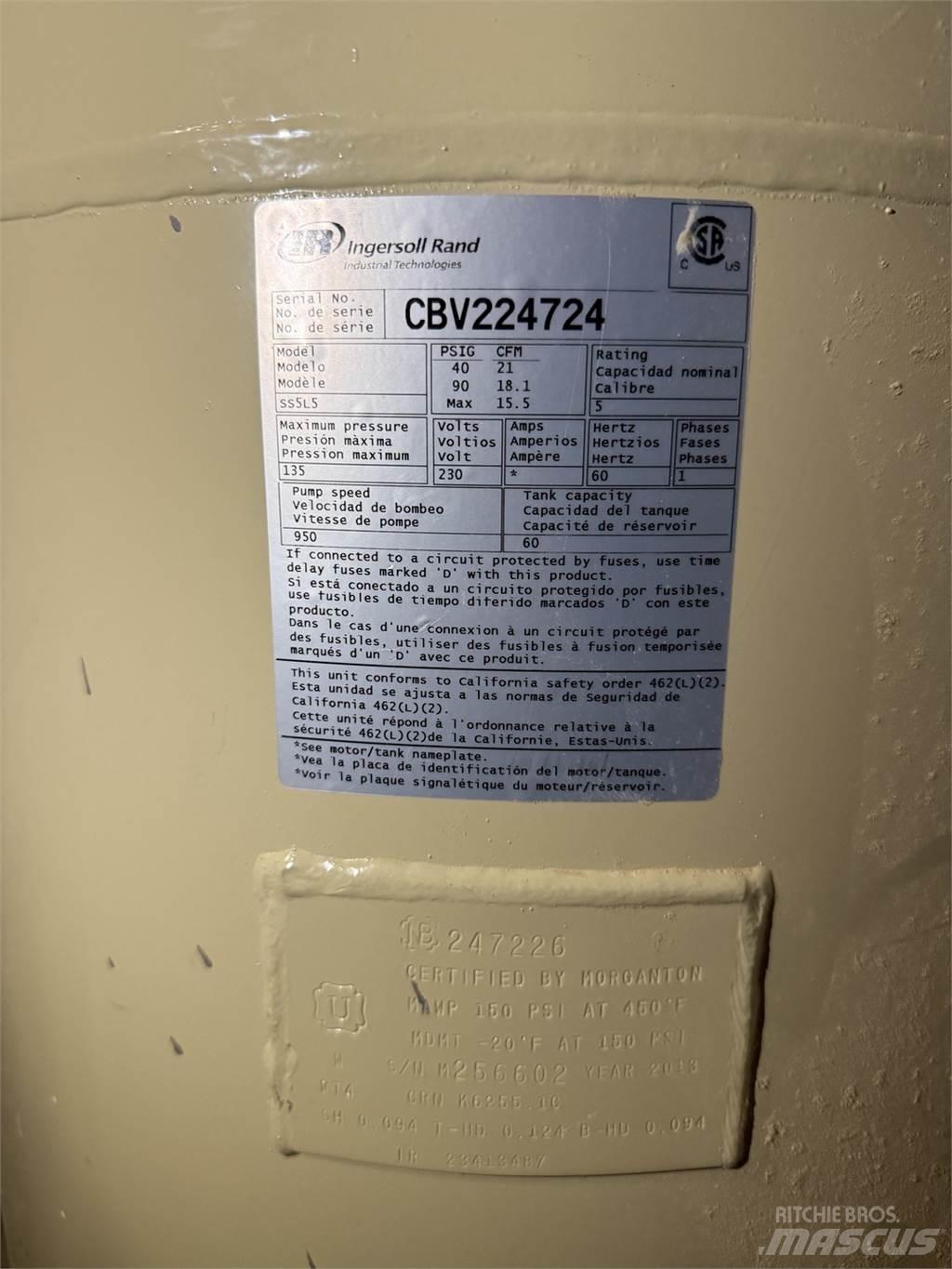 Ingersoll Rand SS5L5 Compresores