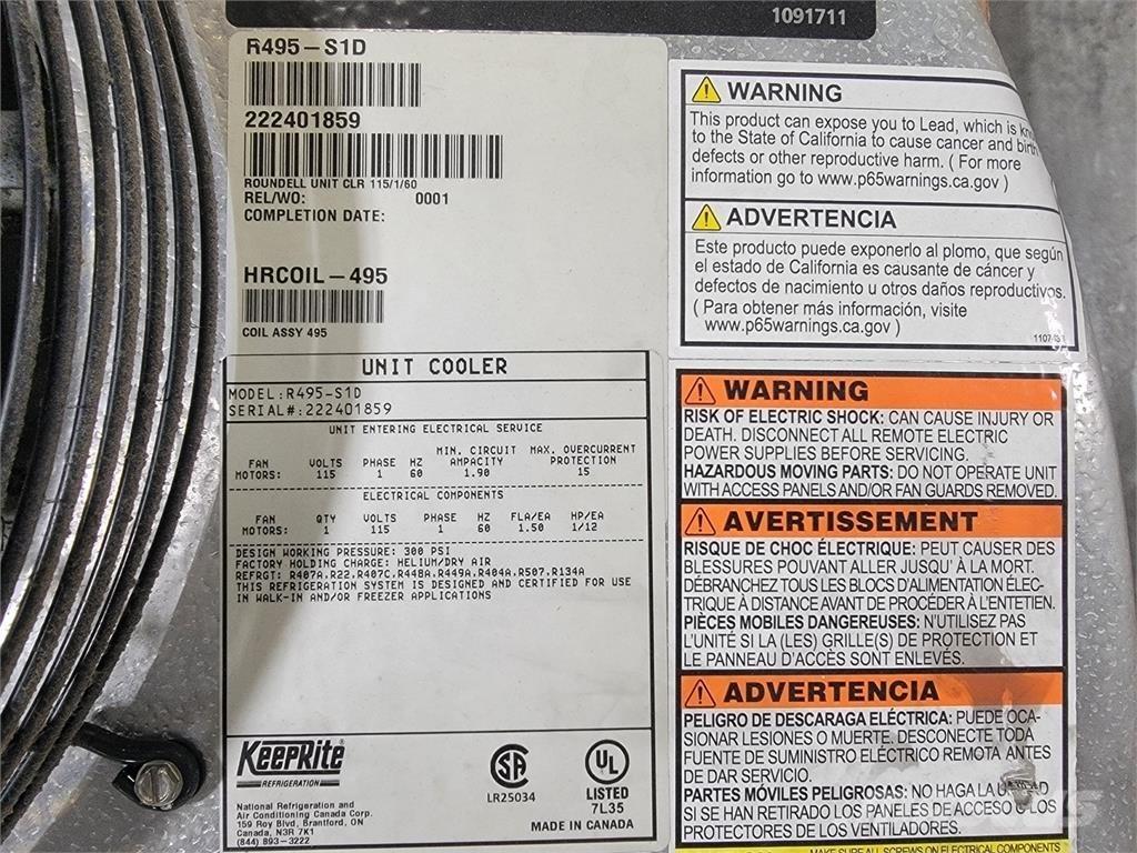  KEEPRITE R495-S1D Equipos de fundido