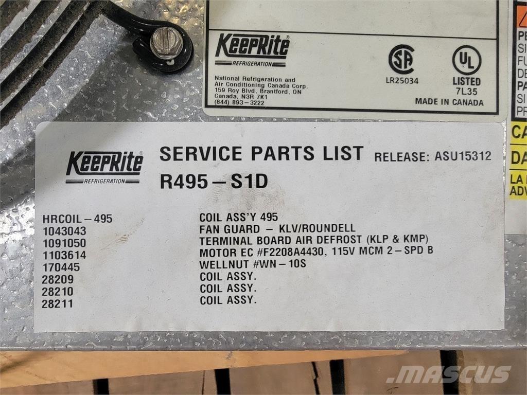  KEEPRITE R495-S1D Equipos de fundido
