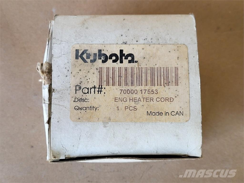 Kubota 70000-17553 Construcción - Otros