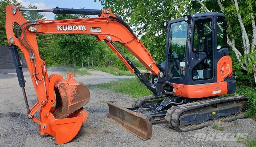 Kubota U55-4 Excavadoras de ruedas