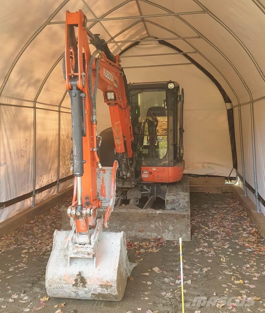 Kubota U55-4 Excavadoras de ruedas