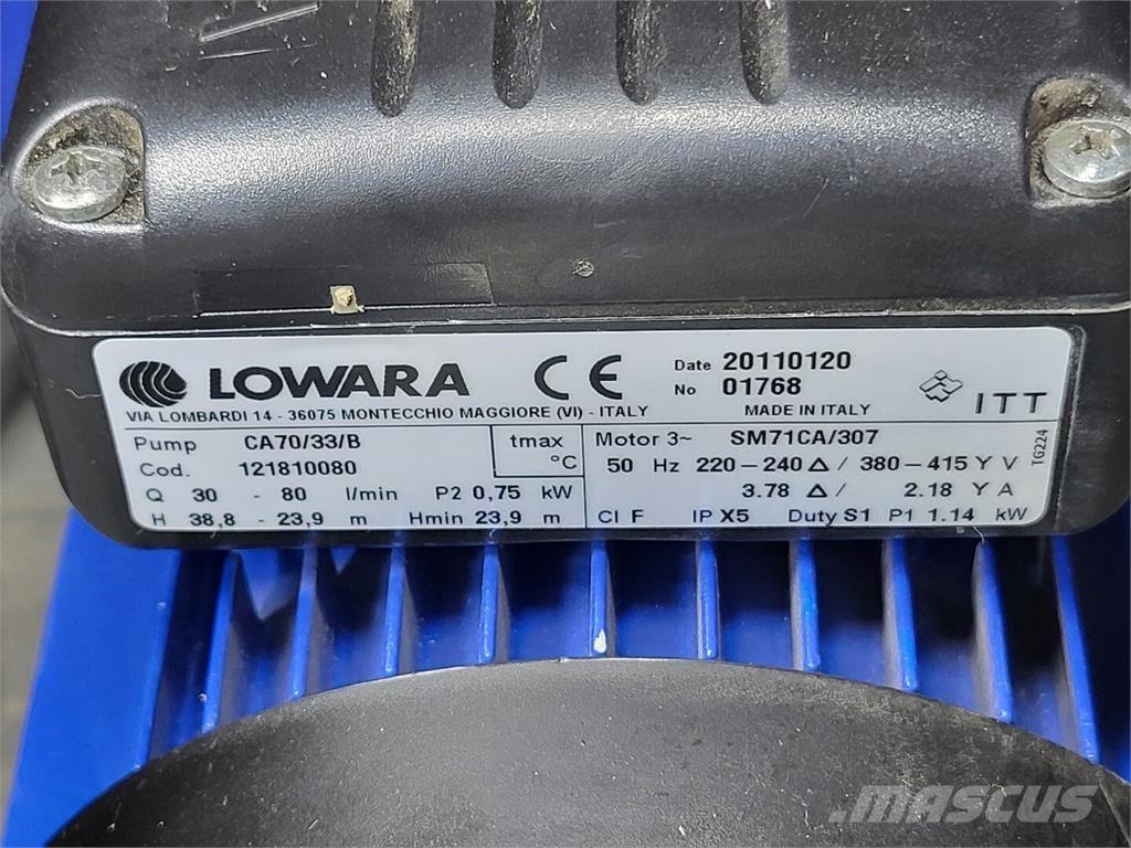  LOWARA CA70/33/B Bombas de agua