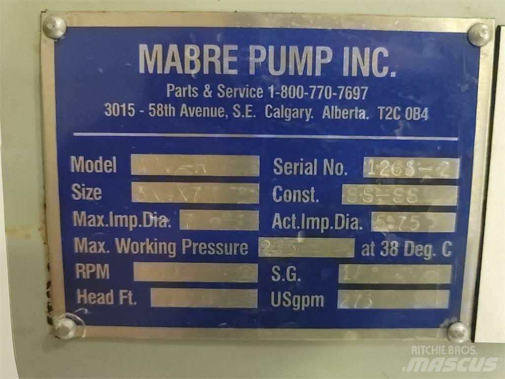  MABRE PUMP WPV-R Bombas de agua