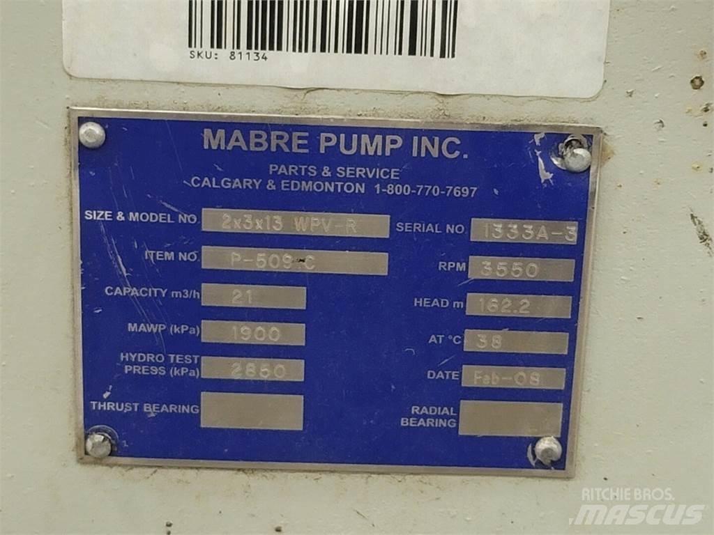  MABRE PUMP WPV-R Bombas de agua