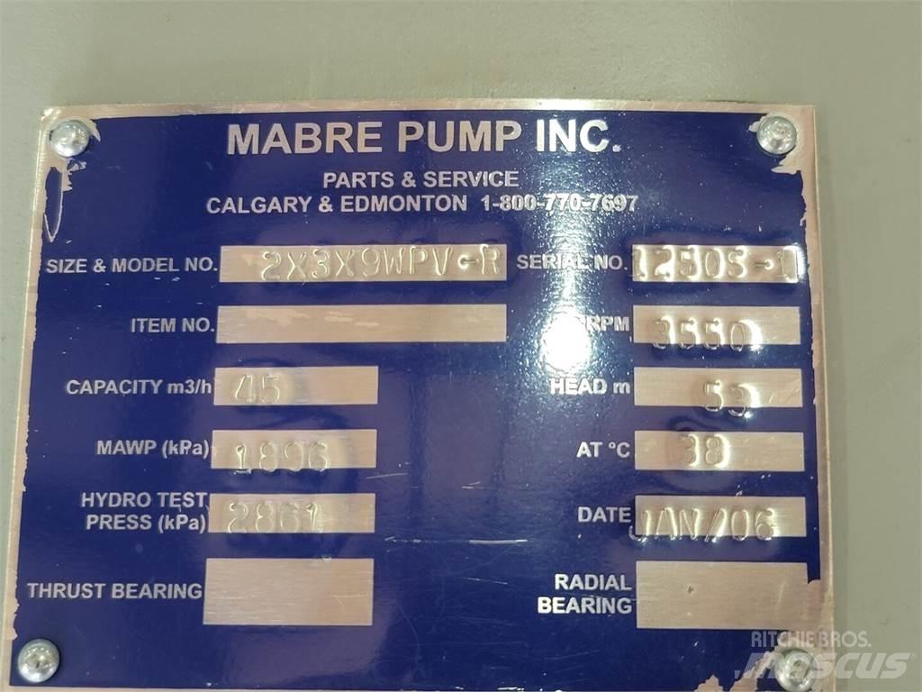  MABRE PUMP WPV-R Bombas de agua