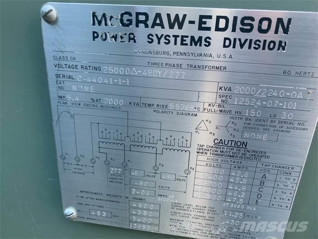  MCGRAW-EDISON Construcción - Otros
