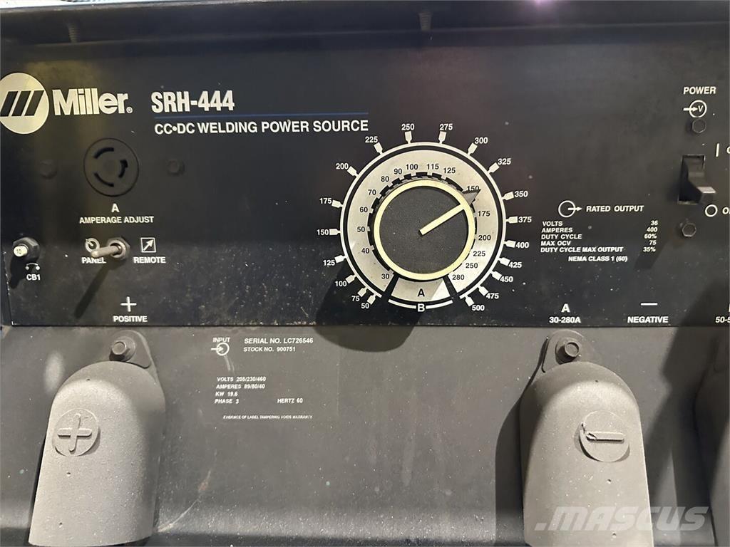 Miller SRH-444 Soldadoras