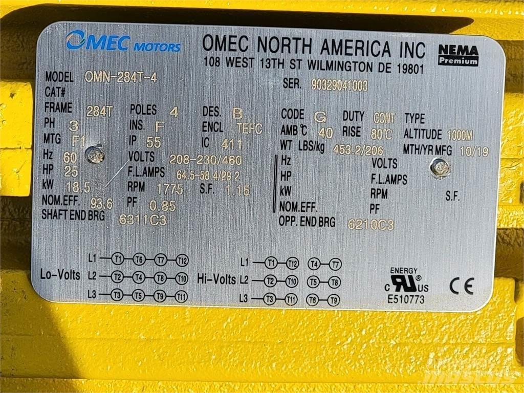  OMEC OMN-284T-4 Motores industriales