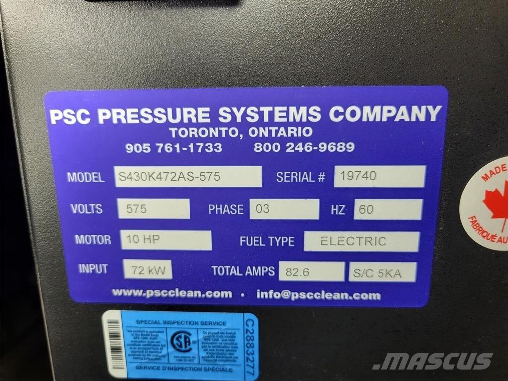  PSC S430K472AS-575 Lavadoras de baja presión