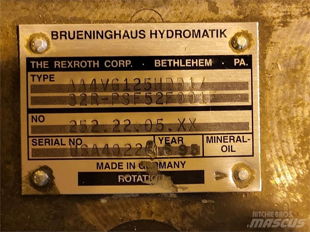 Rexroth A4VG125HDD1 Bombas de agua