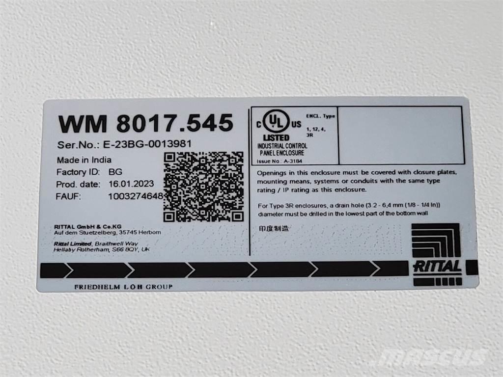  RITTAL WM241608NC Construcción - Otros