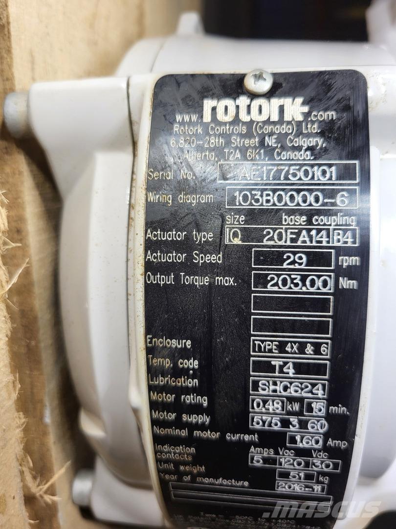  ROTORK IQ20FA14B4 Construcción - Otros