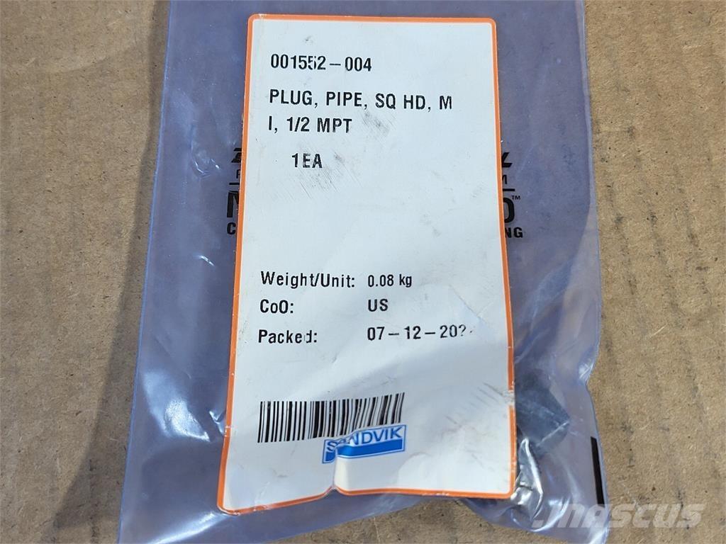 Sandvik 001552-004 Otros componentes