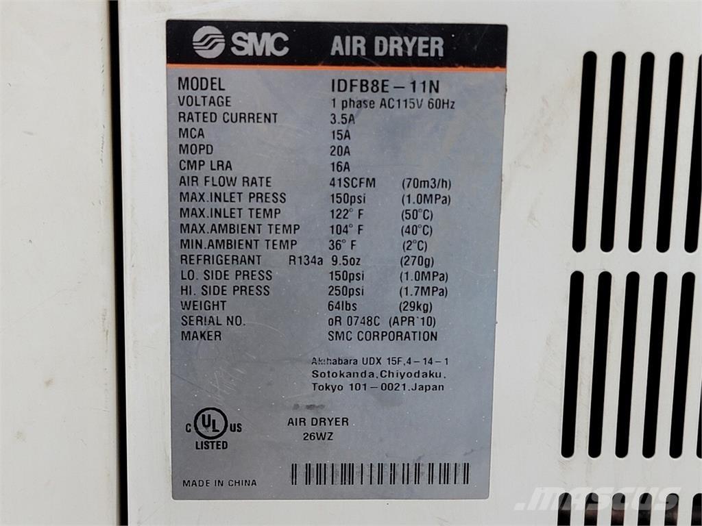  SCM IDFB8E-11N Secadores de aire comprimido