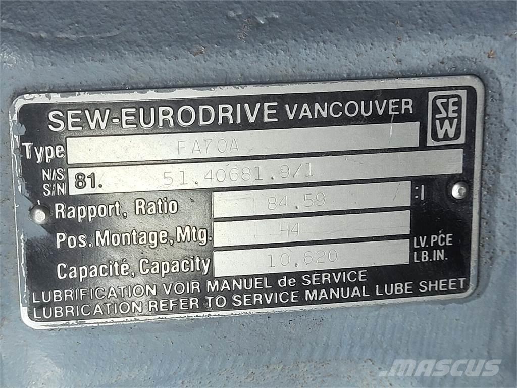  SEW-EURODRIVE FA70A Construcción - Otros