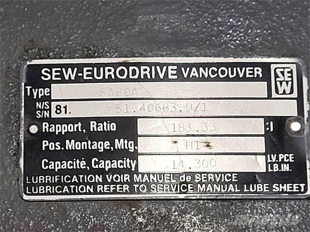  SEW-EURODRIVE SA80A Construcción - Otros