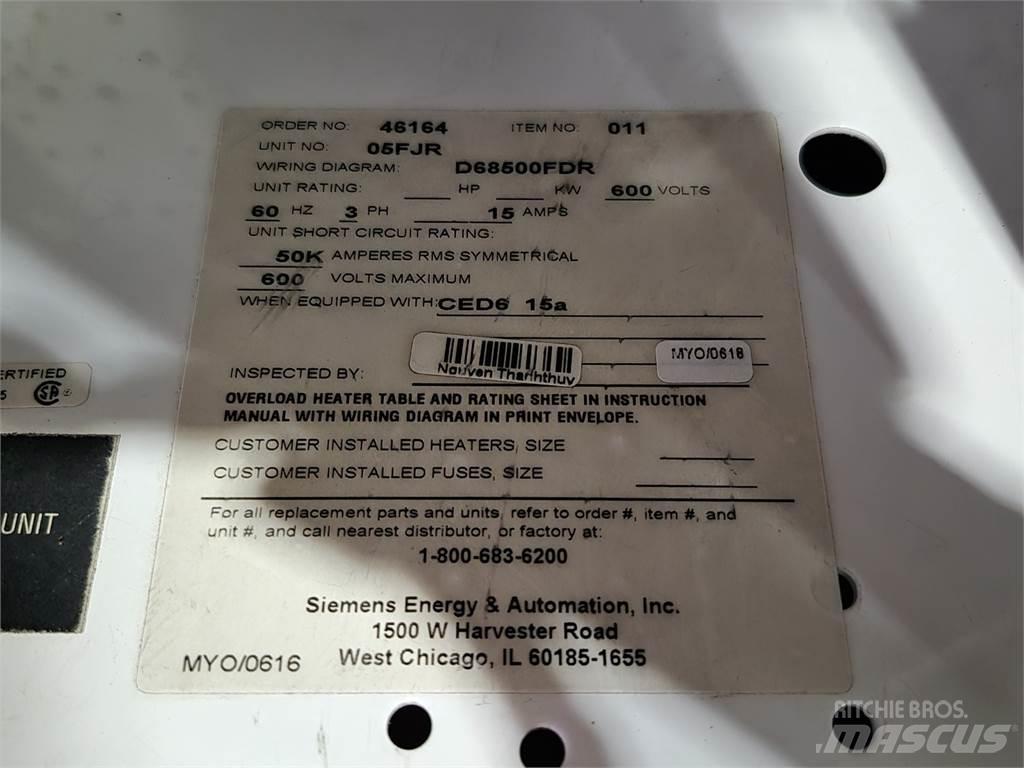 Siemens CED63B015 Construcción - Otros