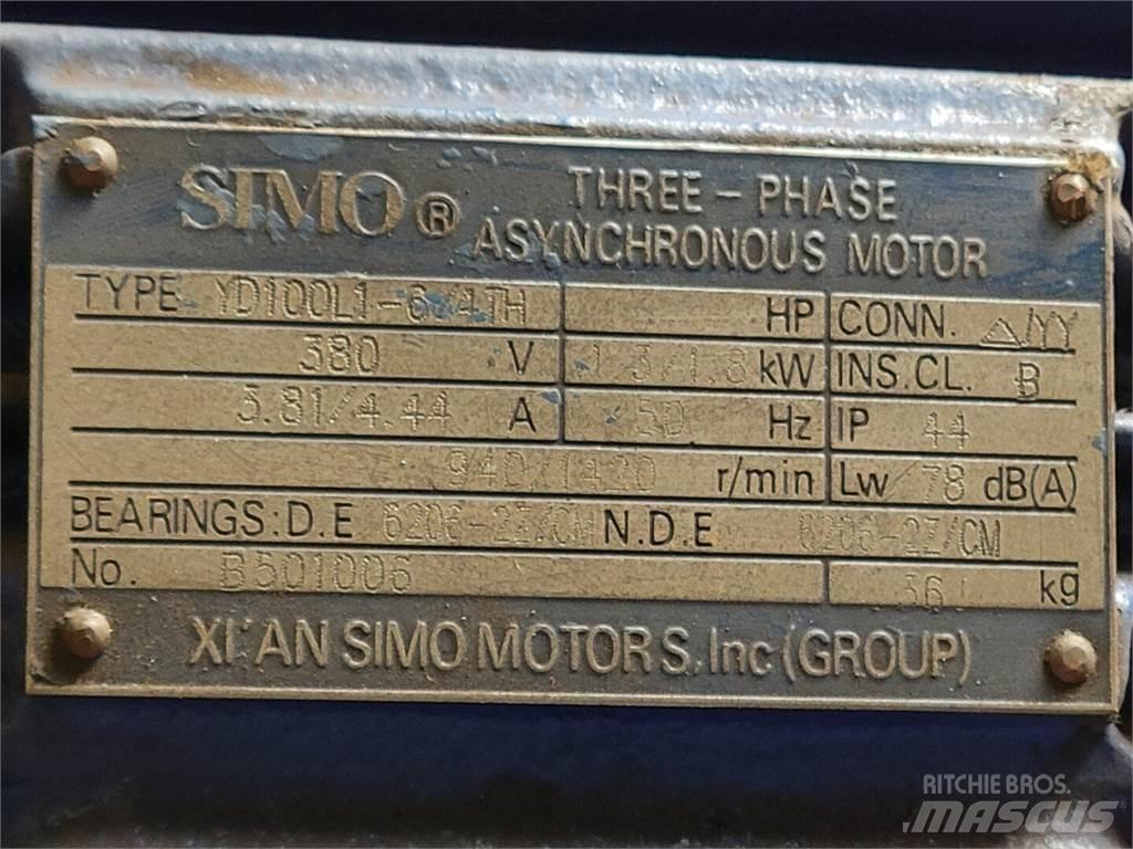  SIMO YD100L1-6/4TH Motores industriales