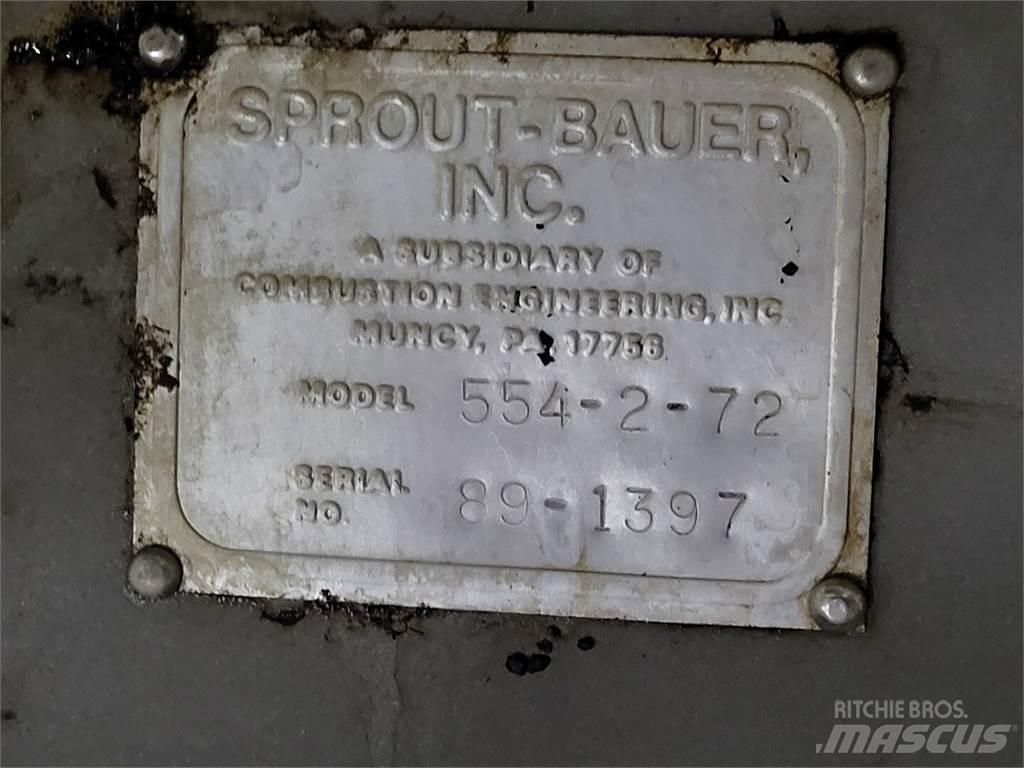  SPROUT-BAUER 554-2-72 Equipo de lavado