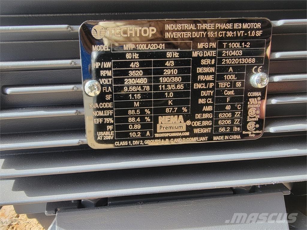  TECHTOP MTP100LA2D-01 Motores industriales