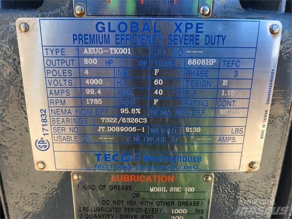  TECO AEUG-TK001 Motores industriales