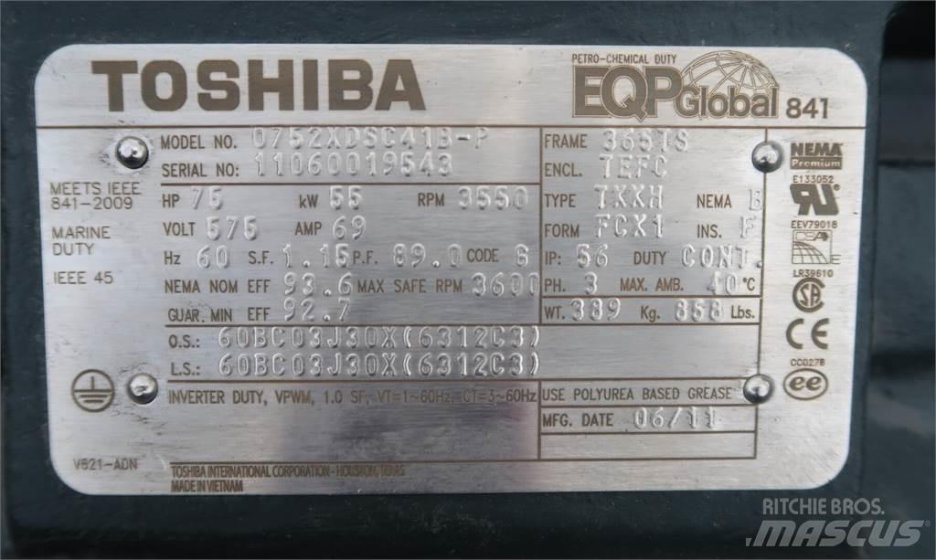  TOSHIBA 0752XDSC41B-P Motores industriales