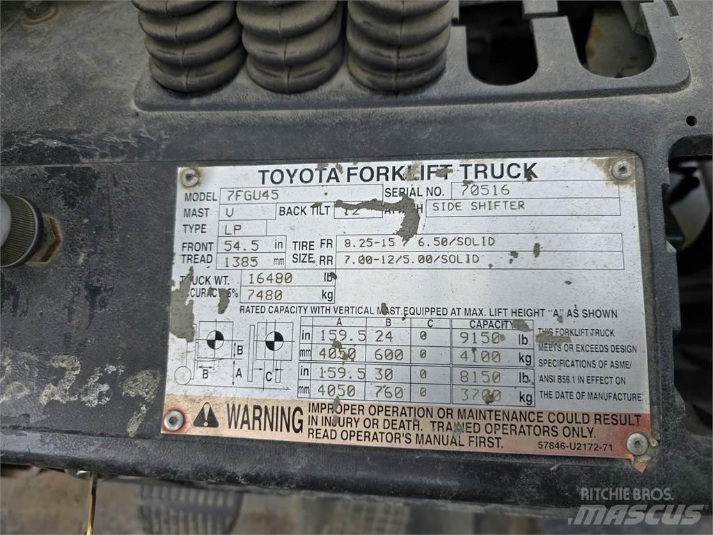 Toyota 7FGU45 Construcción - Otros