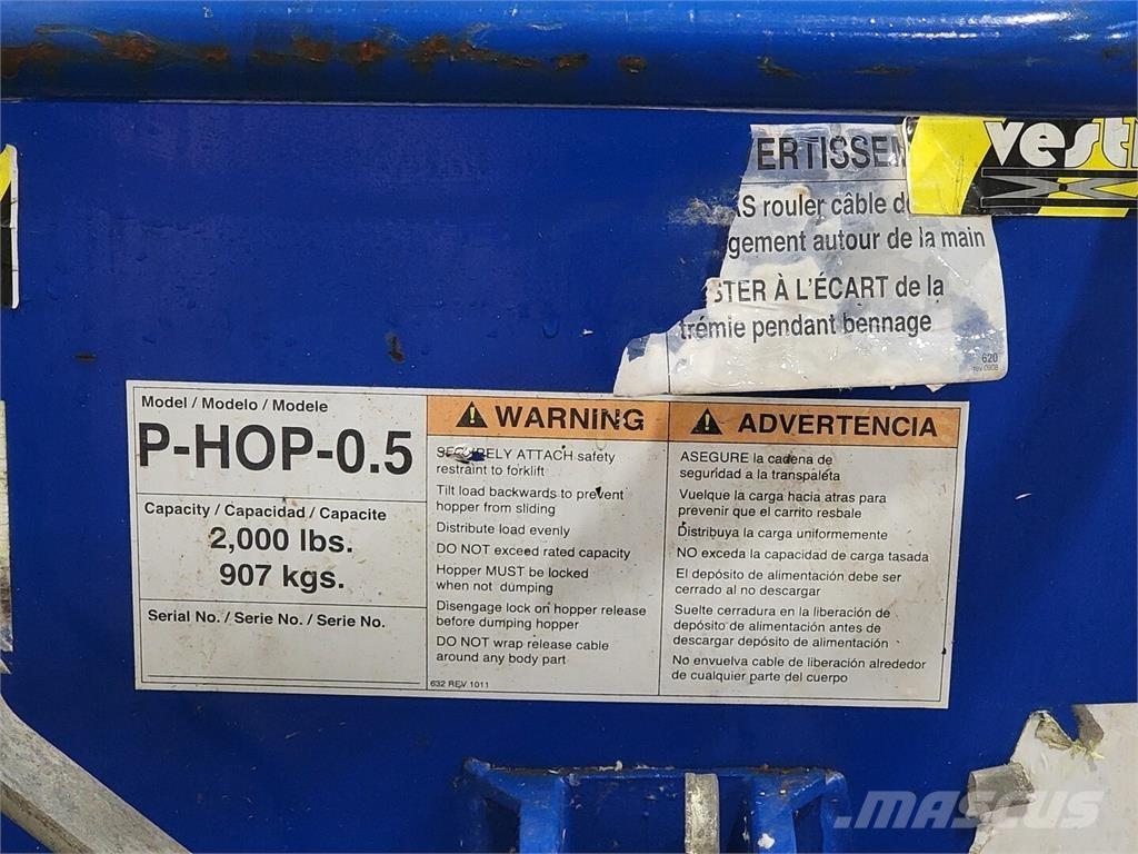  VESTIL P-HOP-0.5 Transpaletas Manuales