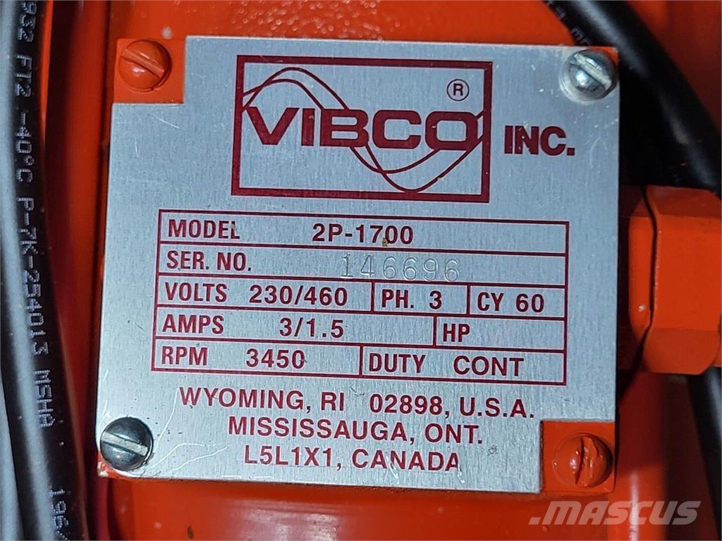  VIBCO 2P-1700 Motores industriales