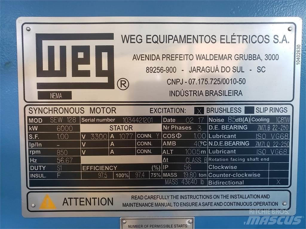 WEG SEW 128 Motores industriales