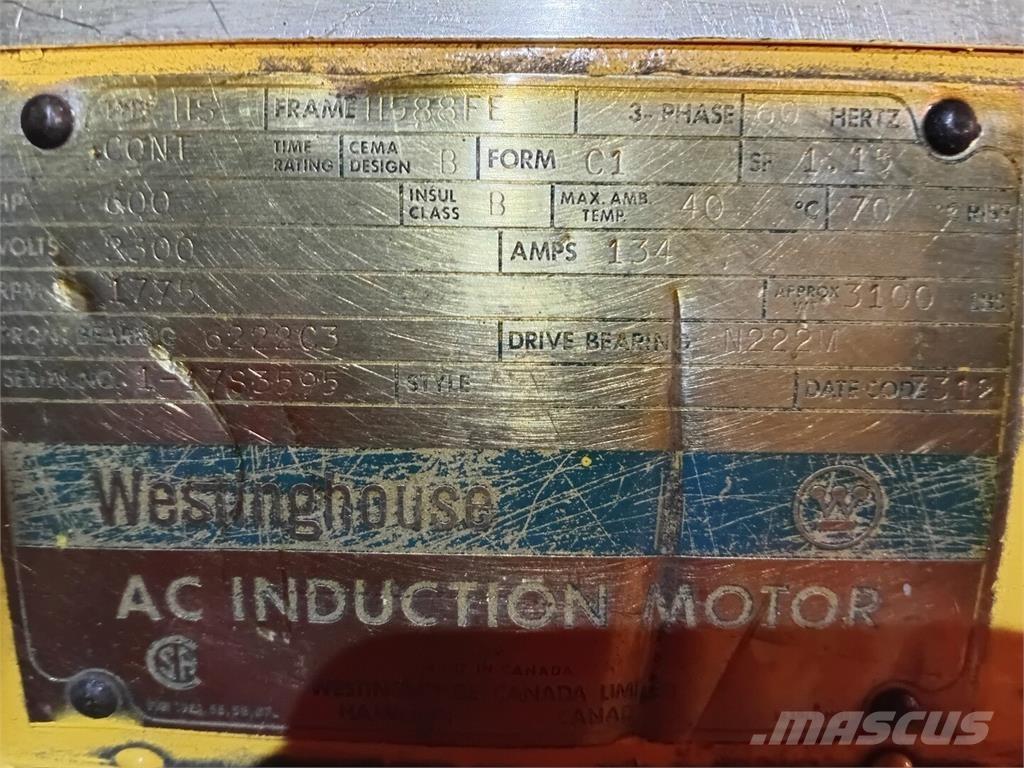 Westinghouse  Motores industriales