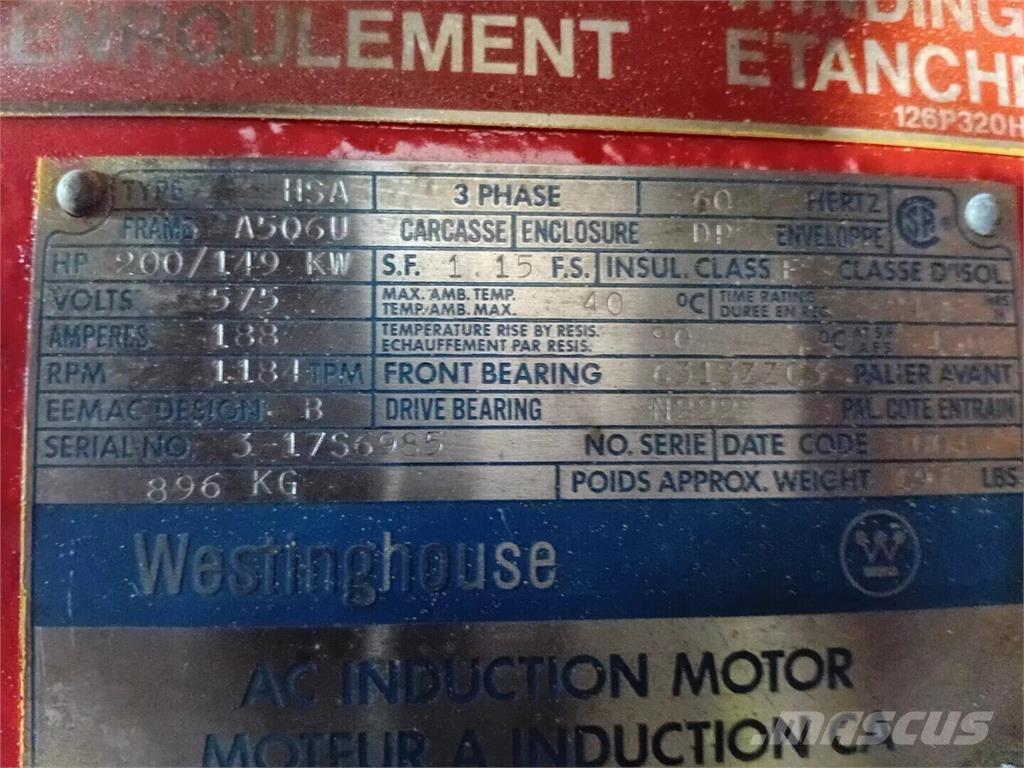 Westinghouse HSA Motores industriales