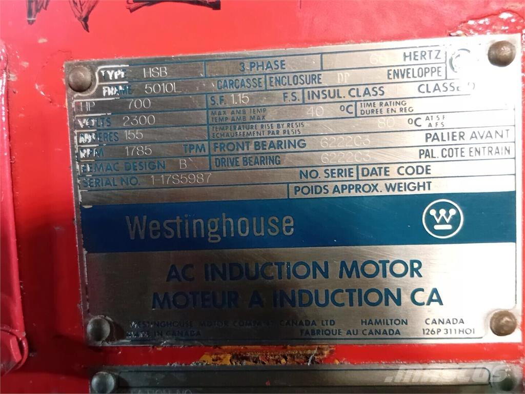 Westinghouse HSB Motores industriales
