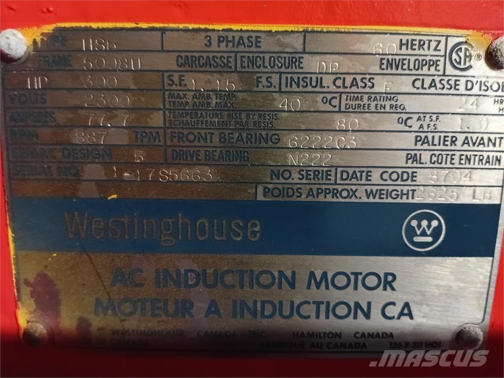 Westinghouse HSB Motores industriales