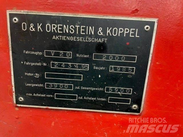 O&K V 20 Carretillas diesel