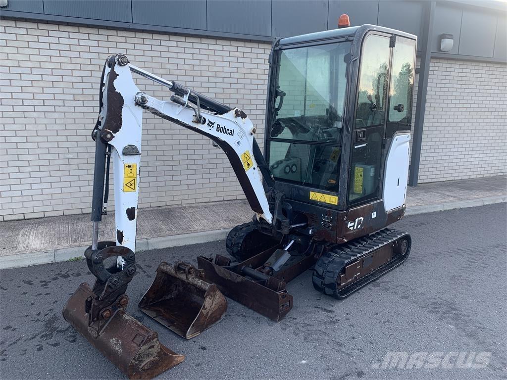 Bobcat E17 Excavadoras de cadenas