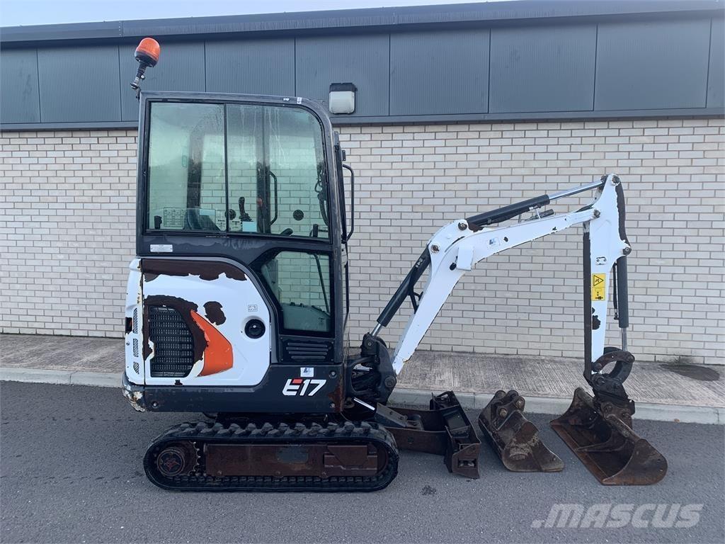 Bobcat E17 Excavadoras de cadenas