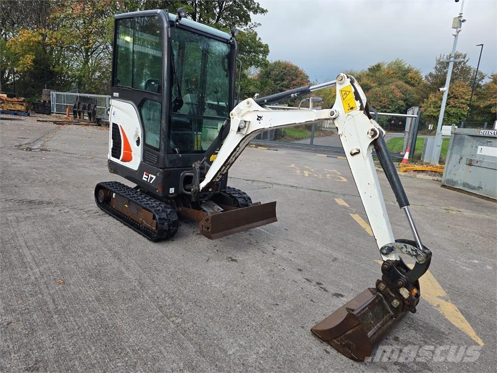 Bobcat E17 Excavadoras de cadenas
