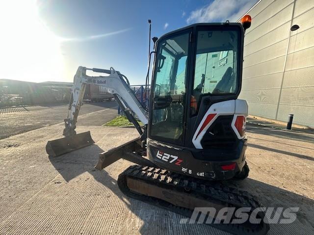 Bobcat E27z Excavadoras de cadenas